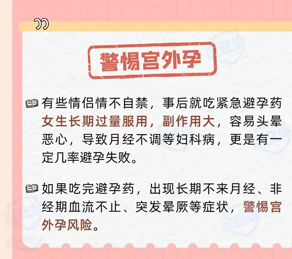 長期吃避孕藥不孕
